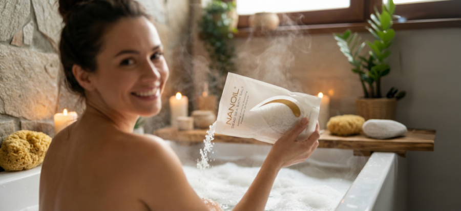 sel de bain naturel nanoil